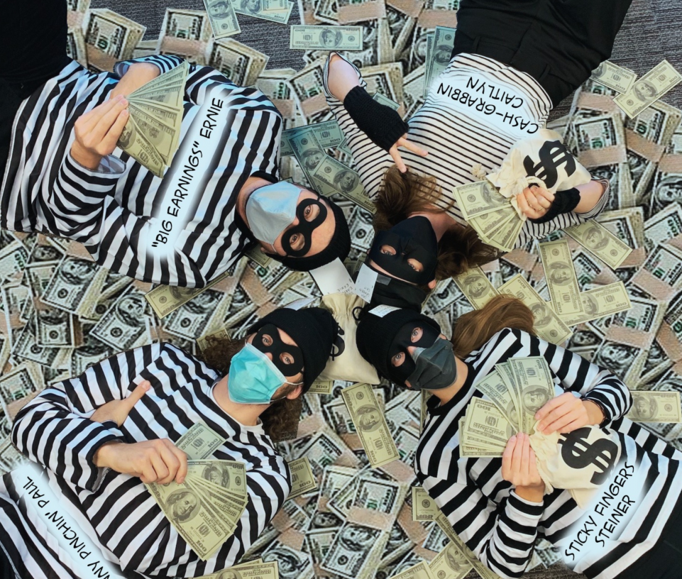 Big group on a roller coaster